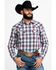Image #1 - Cody James Men's MC Calister Med Plaid Long Sleeve Western Shirt , , hi-res
