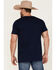 Image #4 - Cody James Men's Cactus Player Graphic Short Sleeve T-Shirt, Navy, hi-res