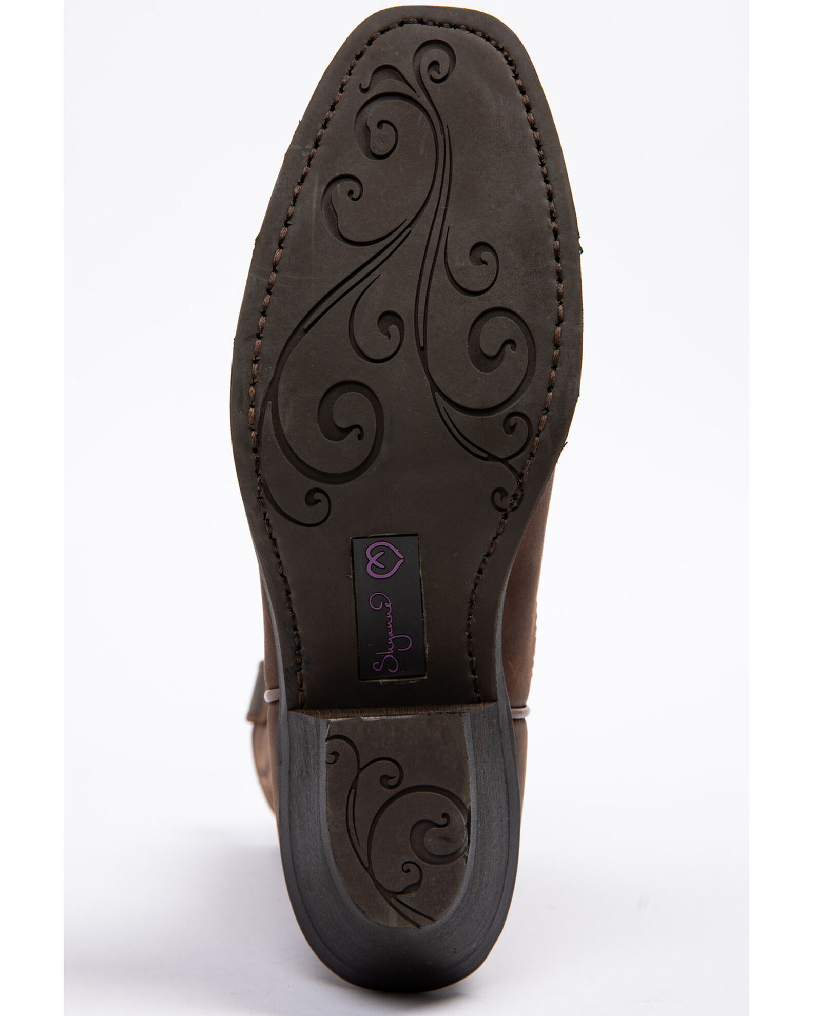 Image #7 - Shyanne Women's Suzanne Western Boots - Square Toe, Brown, hi-res