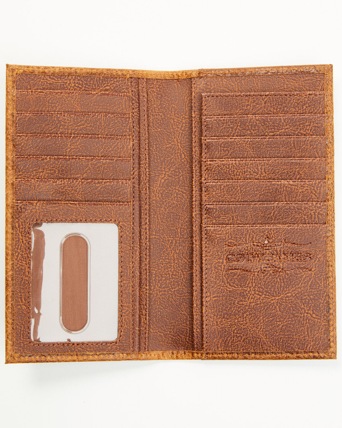 Image #2 - Cody James Men's Briggs Leather Rodeo Wallet, Brown, hi-res