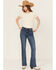Image #3 - 7 For All Mankind Women's Dark Wash Soho Mid Rise Embellished Bootcut Stretch Denim Jeans, Dark Wash, hi-res