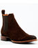 Image #1 - Cody James Black 1978® Men's Franklin Chelsea Ankle Boots - Round Toe, Chocolate, hi-res