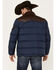 Image #4 - Cody James Men's Belmont Western Puffer Coat, Navy, hi-res