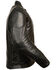 Image #2 - Milwaukee Leather Men's Side Lace Vented Scooter Jacket - 4X, Black, hi-res