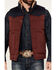 Image #2 - Kimes Ranch Men's Muir Trail Colorblock Quilted Vest, Burgundy, hi-res