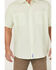 Resistol Men's Solid Short Sleeve Button Down Western Shirt , Sage, hi-res