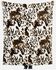 Image #2 - Carstens Home Wrangler Cow Print Travel Blanket, Cow Print, hi-res