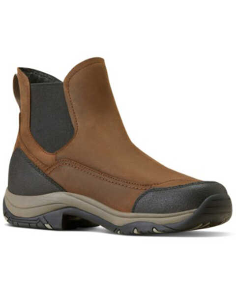 Ariat Men's Terrain Blaze Waterproof Boots - Round Toe , Brown, hi-res