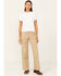 Image #1 - Dickies Women's Double Knee Work Pants, Khaki, hi-res