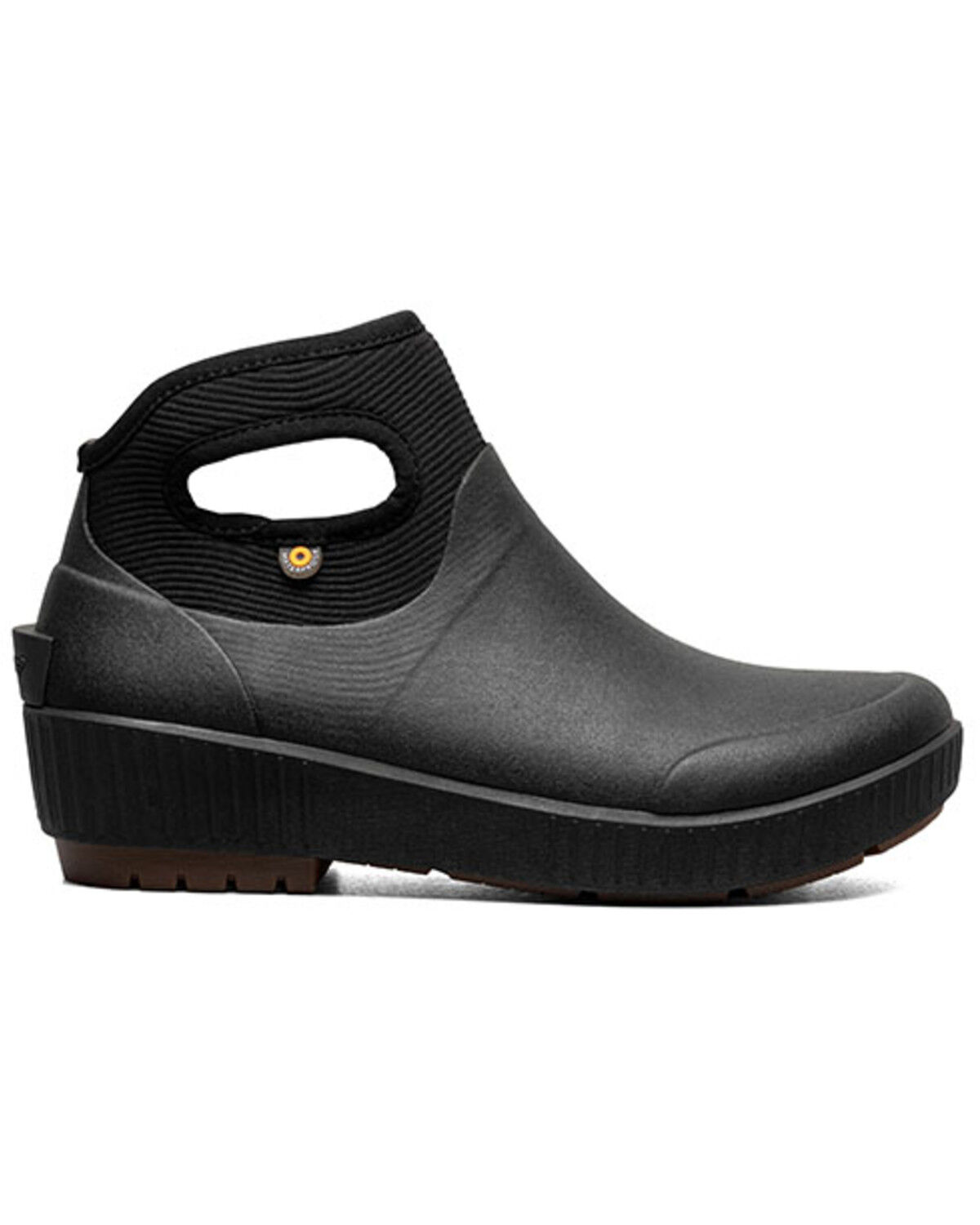 Image #2 - Bogs Women's Seattle II Ankle Rain Boots - Round Toe, Black, hi-res
