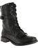 UGG Women's Jenna Military Boots - Round Toe , Black, hi-res
