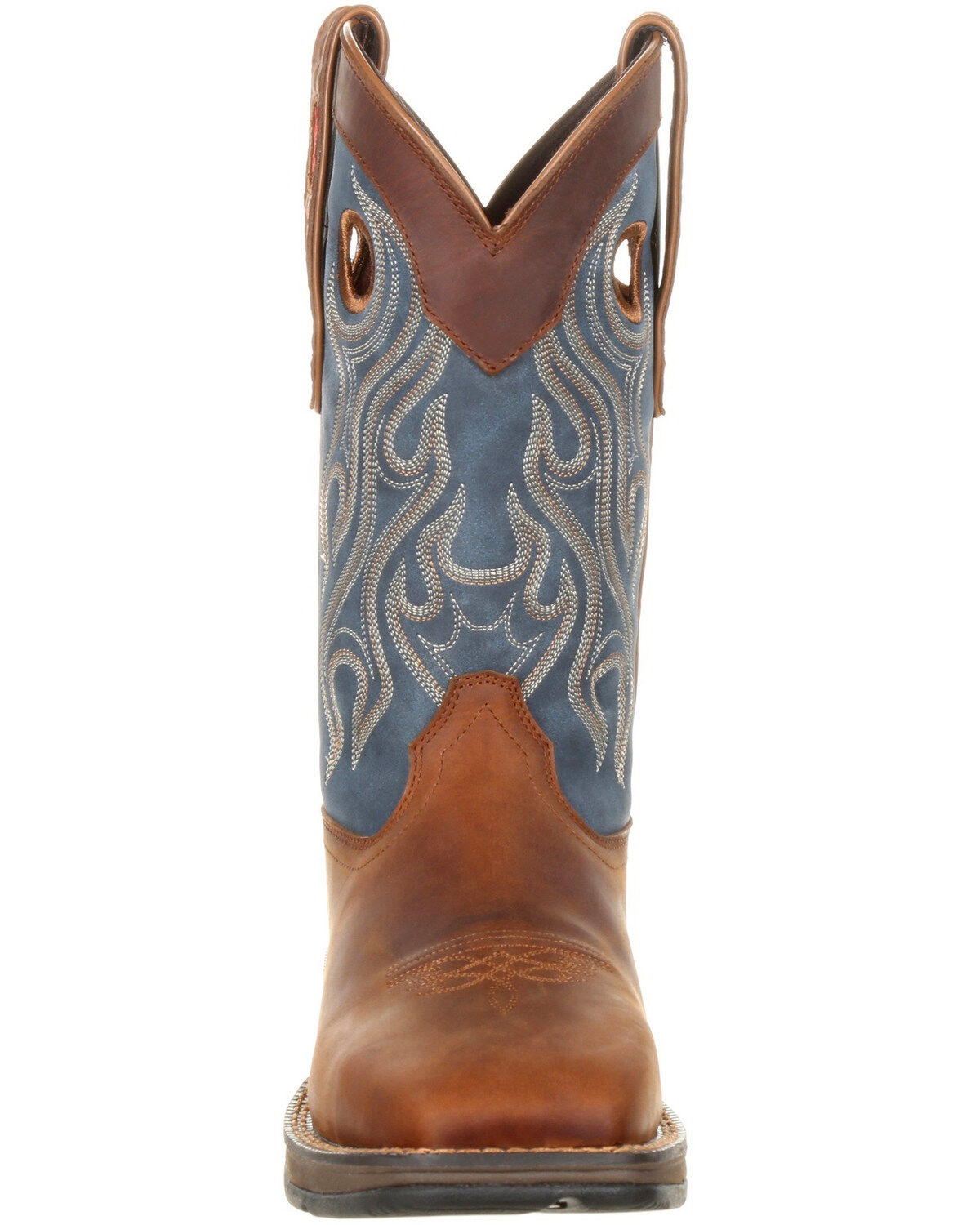 Image #5 - Durango Men's Rebel Western Work Boots - Steel Toe, , hi-res