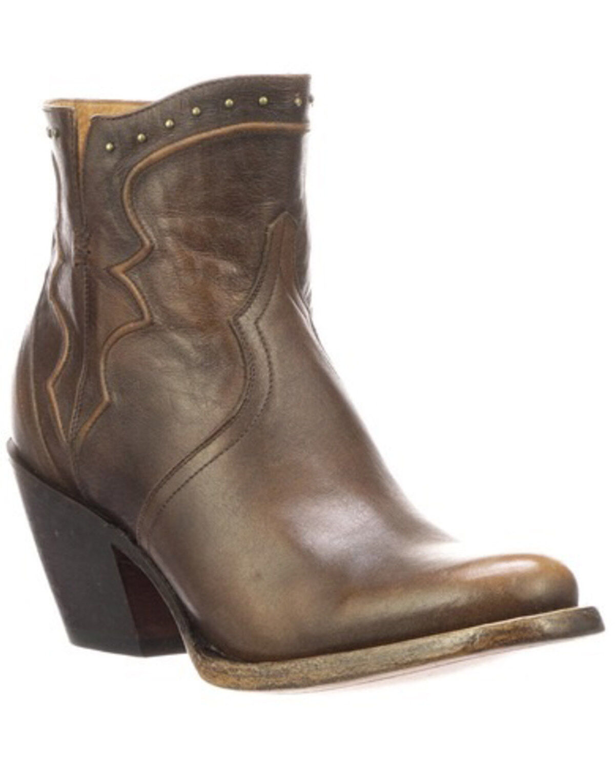 Image #1 - Lucchese Women's Karla Fashion Booties - Round Toe, , hi-res