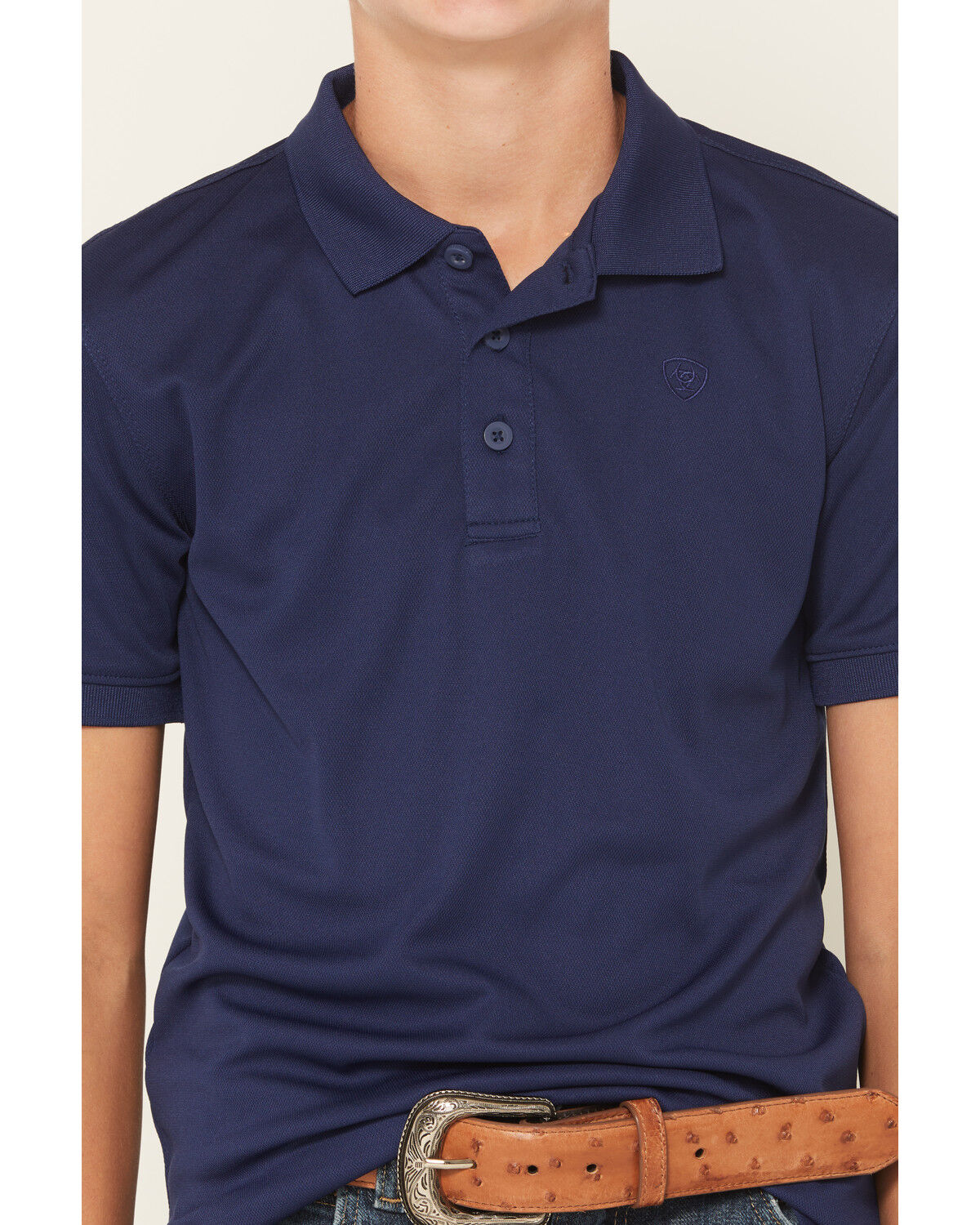 Ariat Boys' VentTEK Short Sleeve Polo