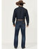 Image #6 - Wrangler Men's Retro Relaxed Fit Mid Rise Boot Cut Jeans, Indigo, hi-res