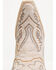 Image #6 - Circle G Women's Triad Embroidered Tall Western Boots - Snip Toe, White, hi-res