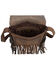 Image #3 - Scully Women's Studded Crossbody Bag, Brown, hi-res