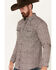Image #2 - Moonshine Spirit Men's Fox Trot Floral Print Long Sleeve Snap Western Shirt, Purple, hi-res