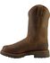 Image #3 - Justin Men's J-Max Balusters Electrical Hazard Pull-On Work Boots - Soft Toe, Chocolate, hi-res