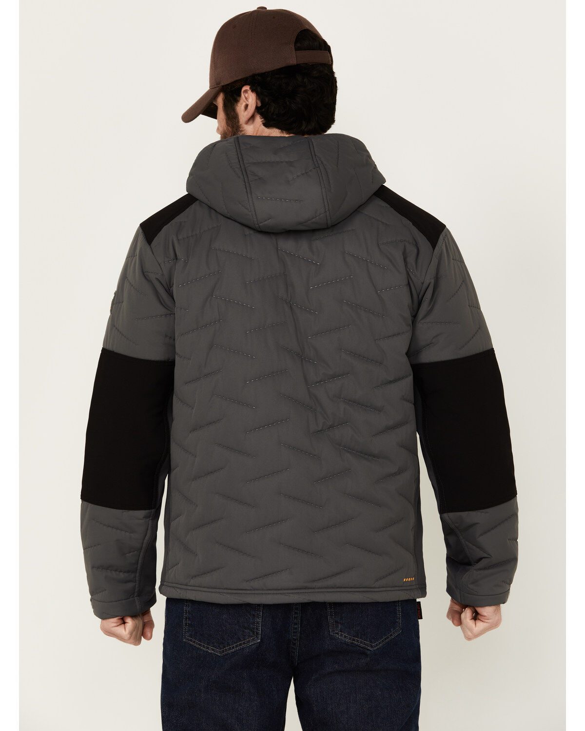 Image #4 - Ariat Men's Rebar Winter Cloud 9 Water Resistant Insulated Jacket, Grey, hi-res