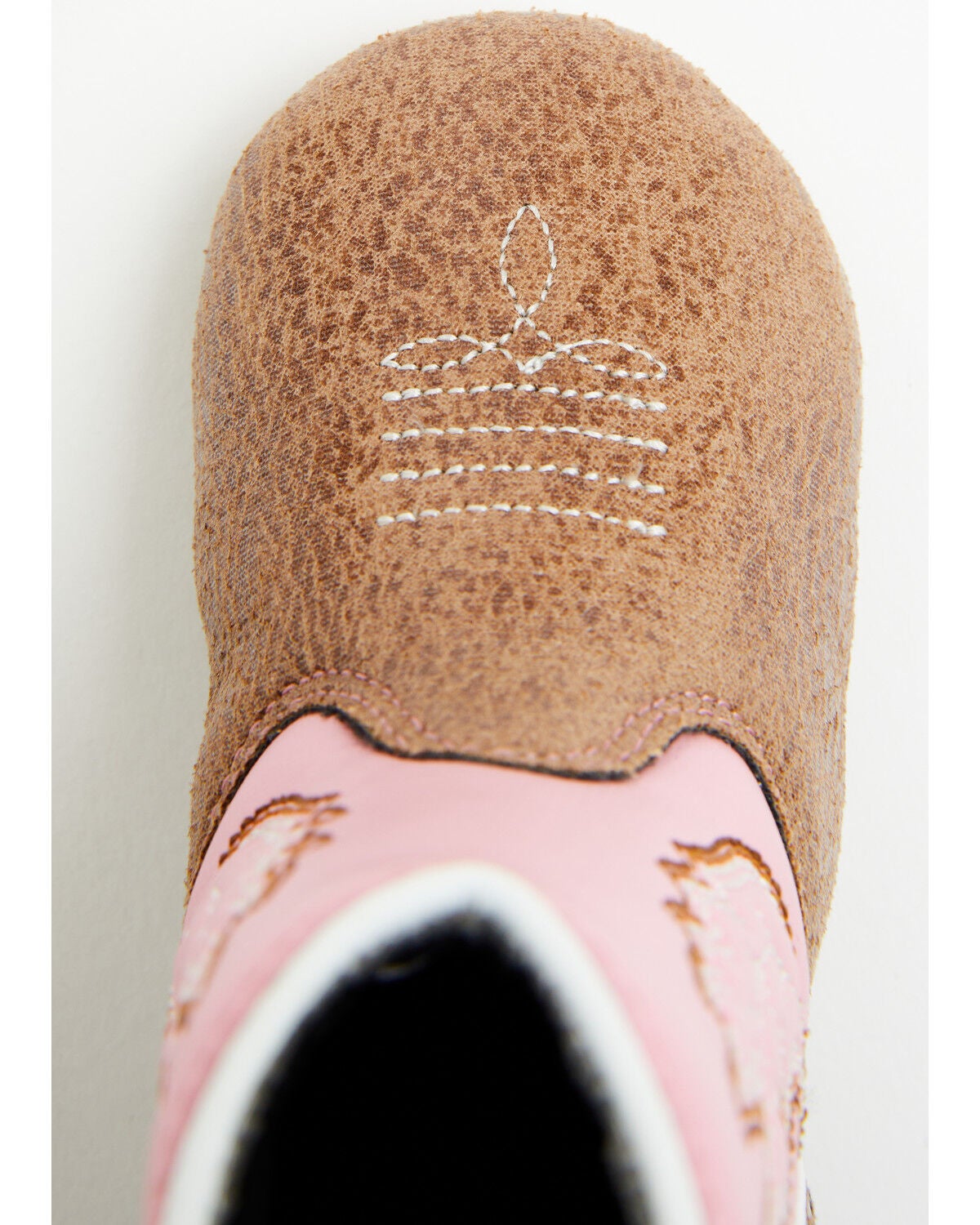 Image #6 - Boot Barn Infant Girls' Carter Western Boots - Round Toe, Pink, hi-res