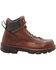 Image #2 - Georgia Boot Men's Eagle Light Wide Load Work Boots - Steel Toe, Dark Brown, hi-res