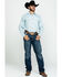 Image #6 - Cody James Men's Rosarito Floral Geo Print Long Sleeve Western Shirt , , hi-res