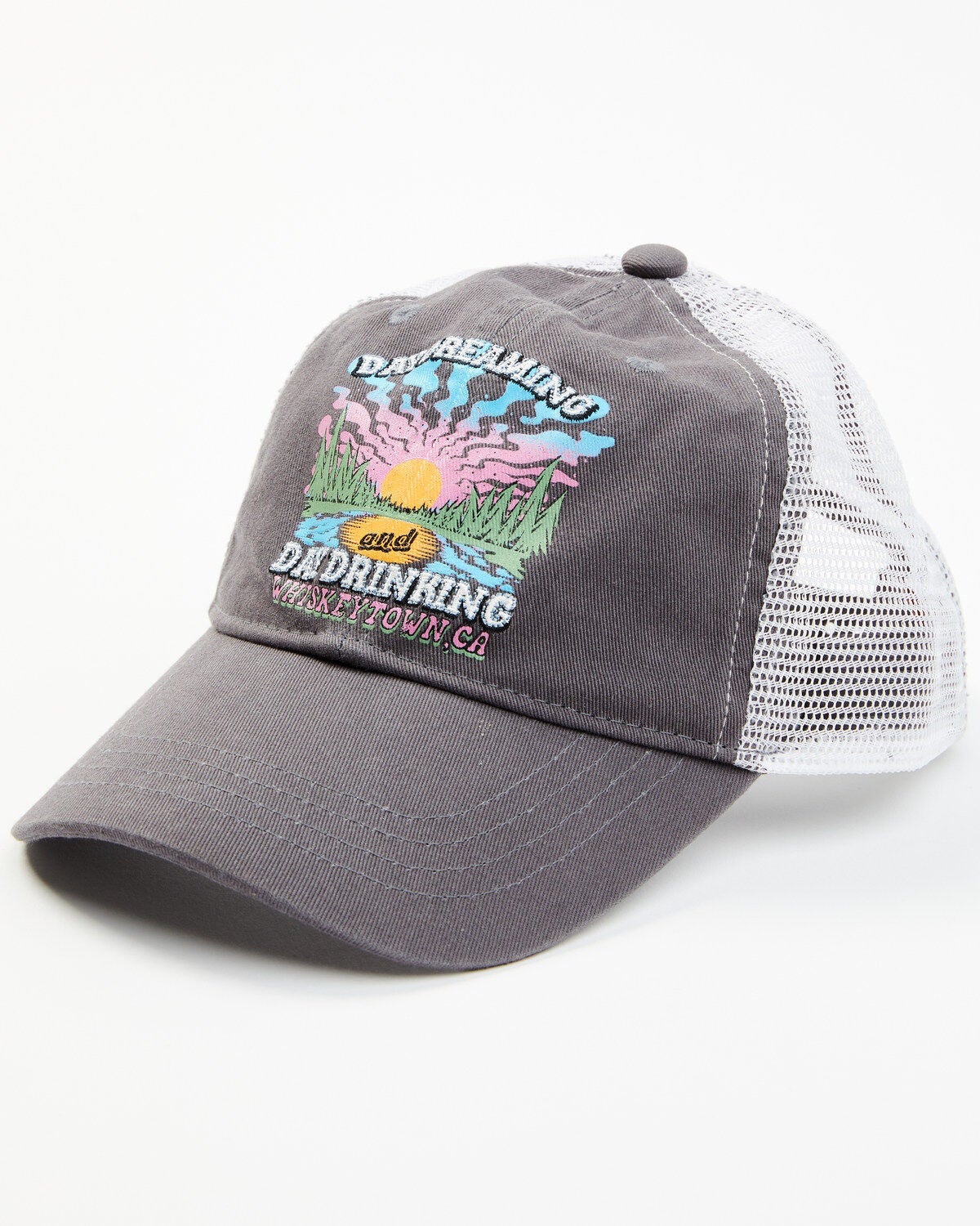 Cleo + Wolf Women's Day Dreaming & Day Drinking Ball Cap, Grey, hi-res