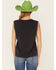 Image #4 - White Crow Women's Midnight Cowboy Graphic Tank, Black, hi-res