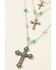 Image #2 - Shyanne Women's Cross Jewelry Set - 2 Piece, Silver, hi-res