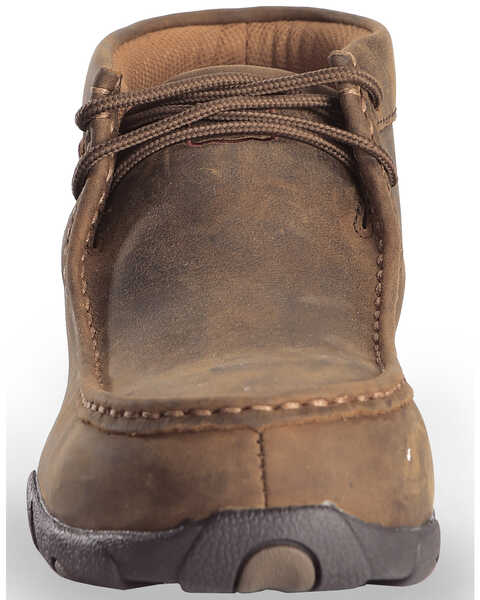 Image #4 - Twisted X Women's Driving Moc Work Shoes - Steel Toe, Distressed, hi-res