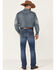 Cody James Men's Hazer Light Medium Wash Stretch Slim Straight Jeans , Blue, hi-res