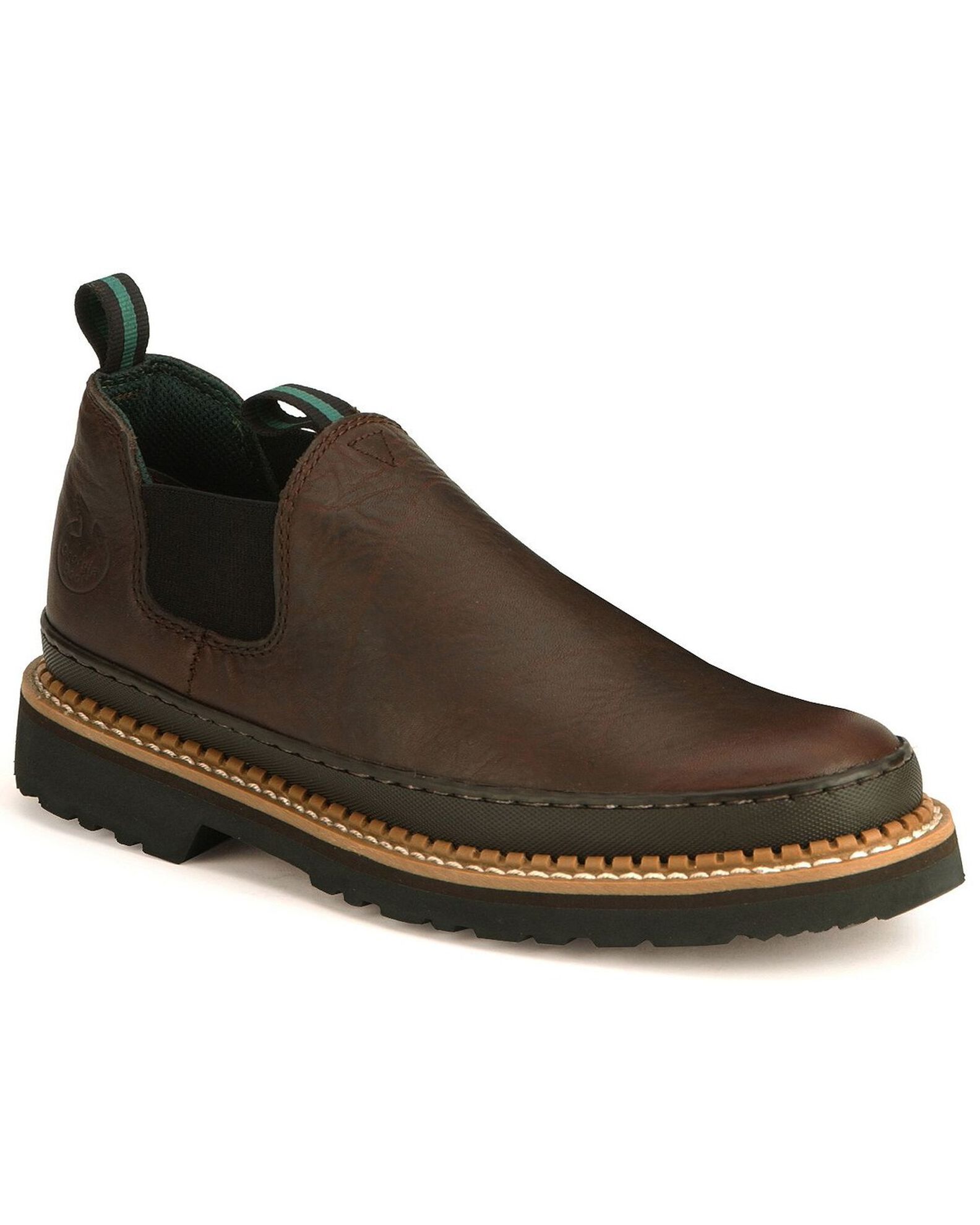 Image #1 - Georgia Men's Georgia Giant Work Shoes, Dark Brown, hi-res