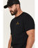 Image #3 - Smith & Wesson Men's Vintage Western Sign Logo Short Sleeve Graphic T-Shirt, Black, hi-res