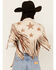 Image #4 - Saints & Hearts Women's Faux Suede Star Cape, Cream, hi-res