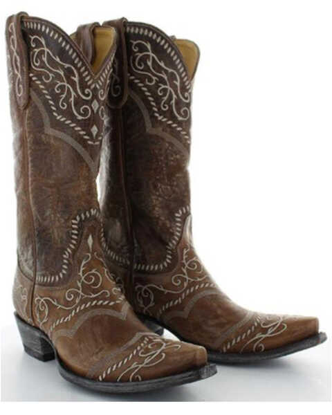 Image #1 - Yippee Ki Yay by Old Gringo Women's Sintra Western Boots - Snip Toe, Brown, hi-res