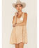 Cleo + Wolf Women's Yarn Die A-Line Dress, Taupe, hi-res
