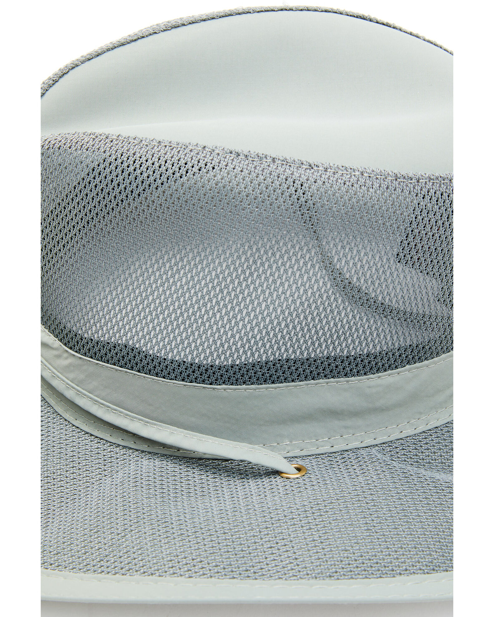 Image #2 - Hawx Men's Mesh Vented Work Sun Hat, Grey, hi-res