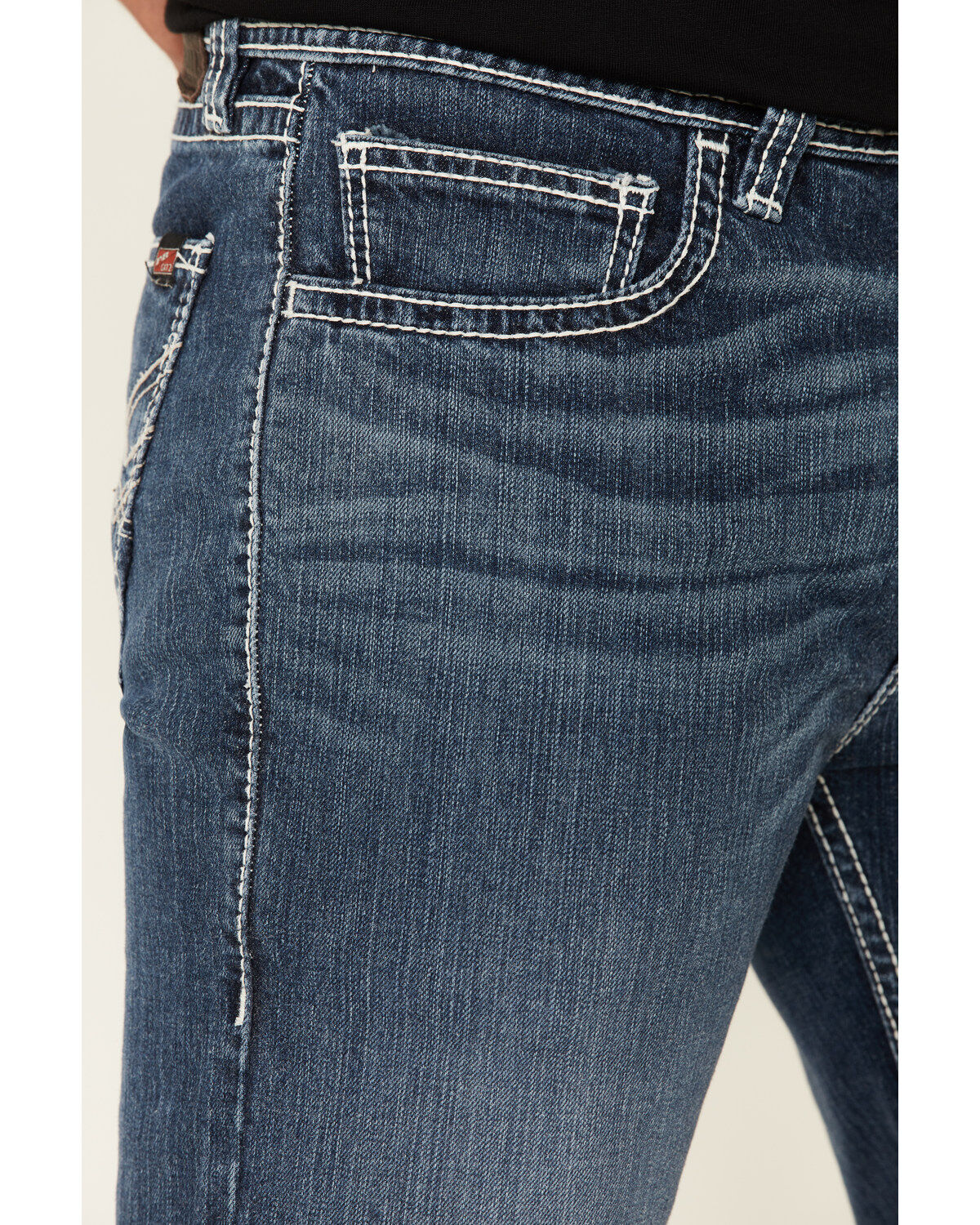 Image #4 - Rock & Roll Denim Men's FR Reflex Double Barrel Relaxed Straight Work Jeans, , hi-res