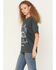 Image #2 - Day Dreamer Women's Morgan Wallen Ain't That Short Sleeve Graphic Tee, Black, hi-res