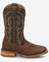 Image #2 - Justin Women's.Outlaw Ryley Performance Western Boots - Broad Square Toe, Brown, hi-res