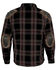 Image #2 - Milwaukee Performance Men's Black/White/Red Aramid Flannel Biker Jacket - 3X, Black/red, hi-res