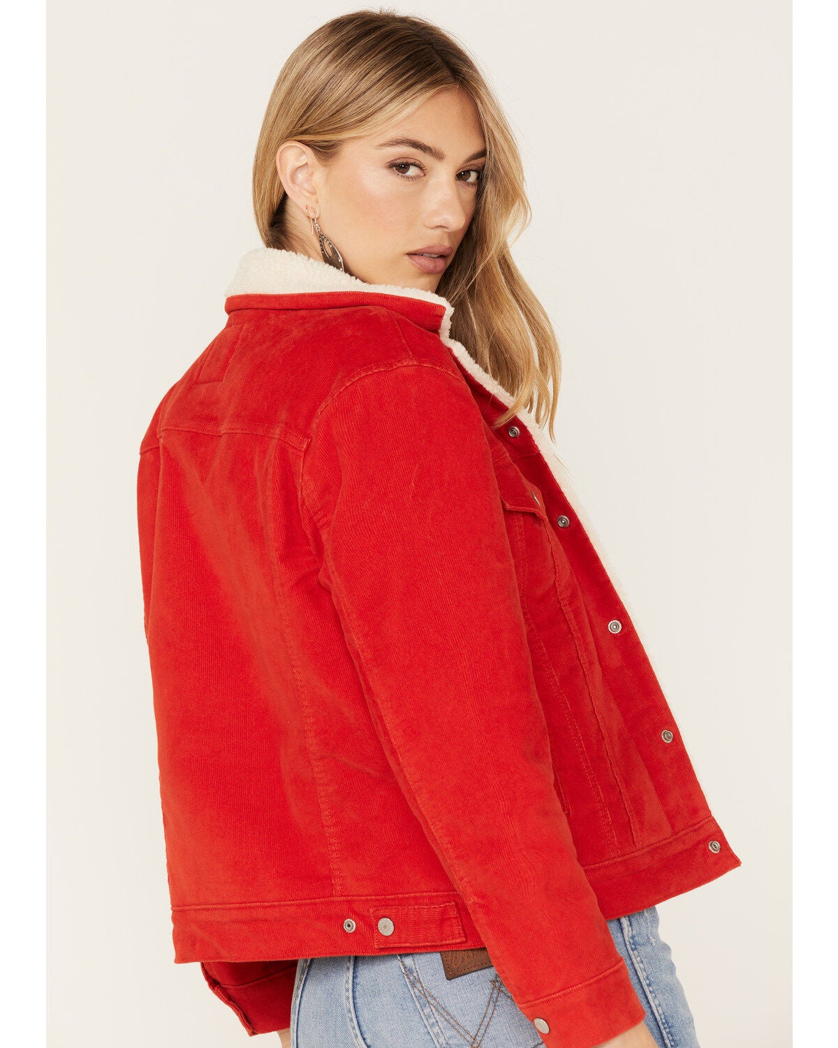 Image #4 - Levi's Women's Ex Boyfriend Sherpa Corduroy Jacket, , hi-res