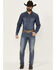 Image #1 - Cinch Men's Jesse Medium Stonewash Slim Straight Performance Stretch Jeans, , hi-res