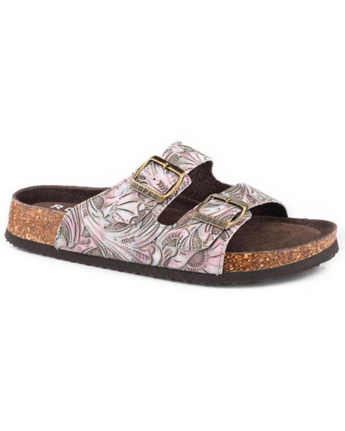 Roper Women's Delilah Sandals, Brown, hi-res
