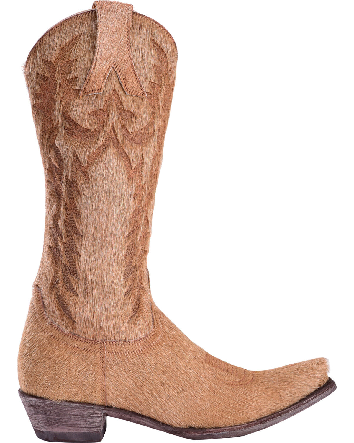 Image #2 - Old Gringo Women's Mayra Bone Hair On Laser Stitch Western Boots - Snip Toe, , hi-res