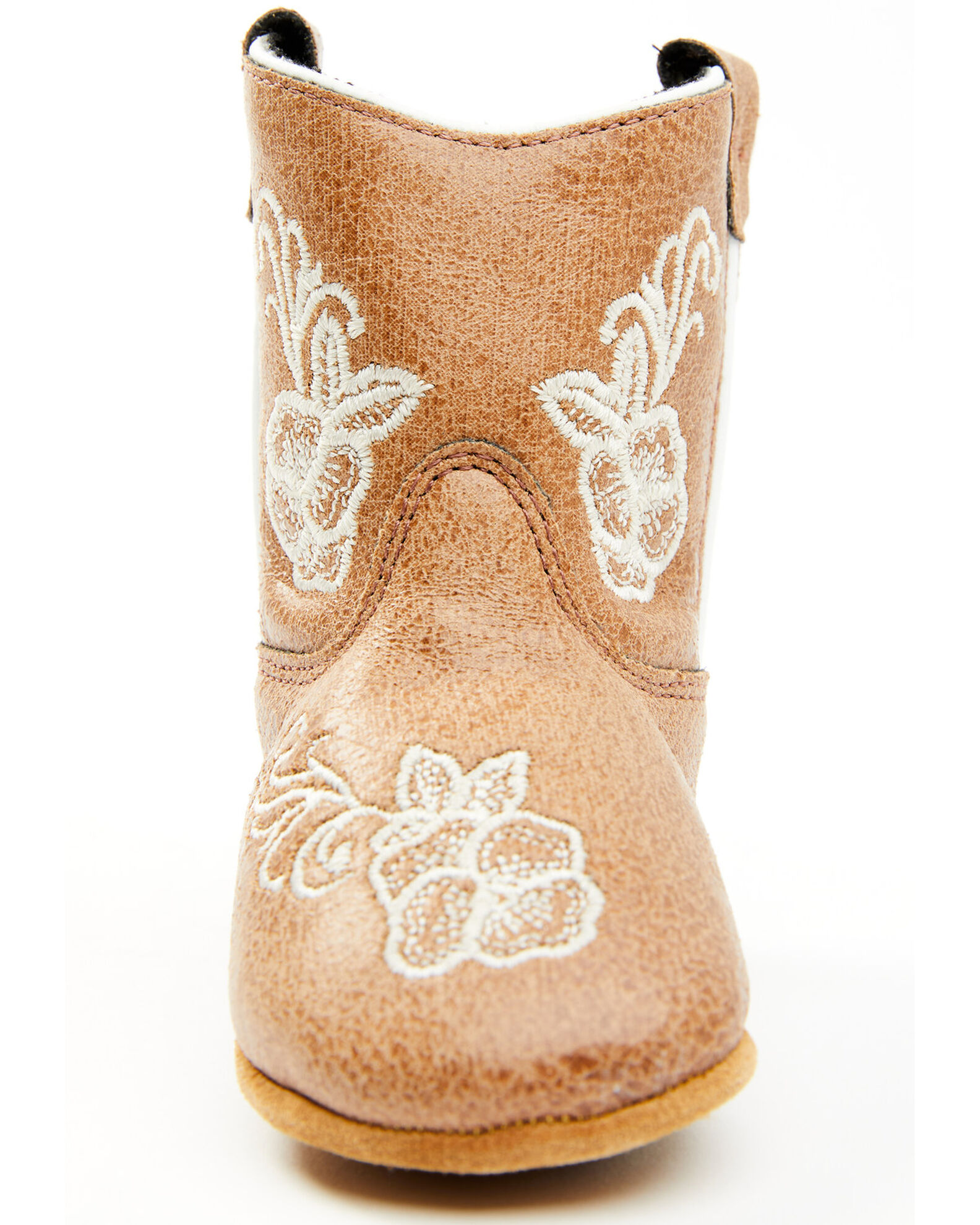 Image #4 - Boot Barn Infant Girls' Lil' Lasy Poppet Boots - Round Toe, Brown, hi-res
