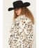 Image #2 - Shyanne Women's Peregrine Long Leopard Print Faux Fur Coat, Cream, hi-res