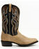Dan Post Men's Exotic Full Quill Ostrich Western Boots - Medium Toe, White, hi-res