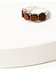 Image #2 - Shyanne Women's 4-piece Turquoise & Silver Beaded Wood Ring Set, Silver, hi-res